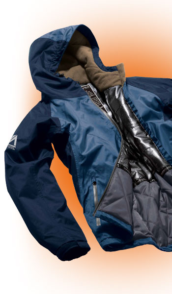 保温力に優れた防水防寒ジャケット