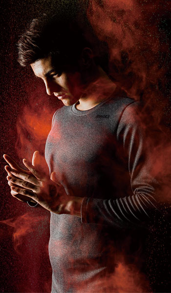 BODY TOUGHNESS デュアルブラッシュド ロングスリーブ jw180