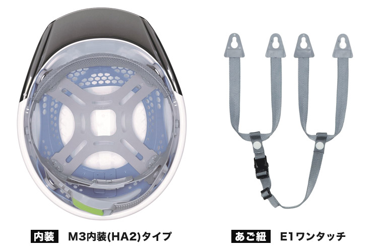 ヘルメット 内装