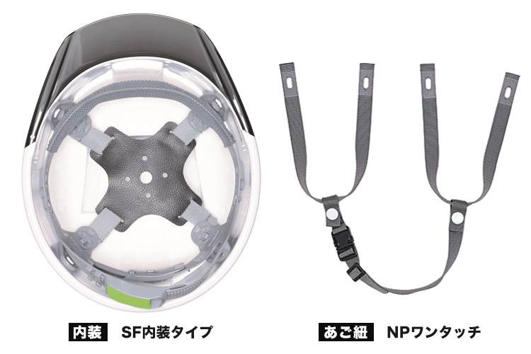 ヘルメット 内装