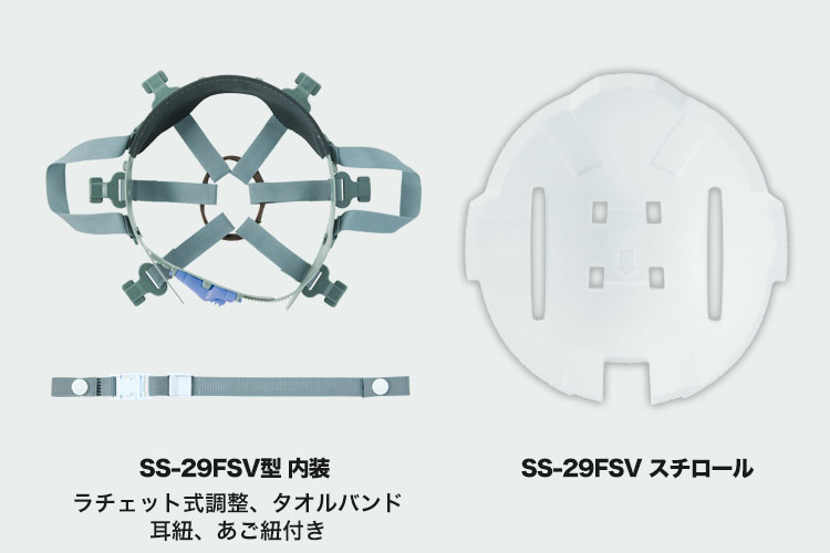 ヘルメット 内装
