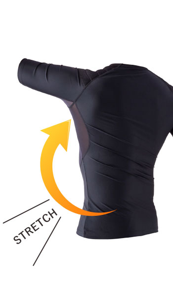 CUC 中国産業 半袖コンプレッション 84152