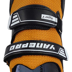 喜多 ハイパーV　セーフティスニーカー　b9-1300 2本のマジックベルトでしっかりホールド