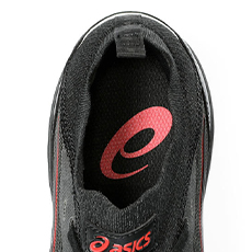 アシックス安全シューズ cp213 足への負担を軽減させる立体形状のSRB中敷きを採用