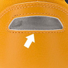 アシックス安全シューズ fcp201 バックカウンター再帰反射材採用。