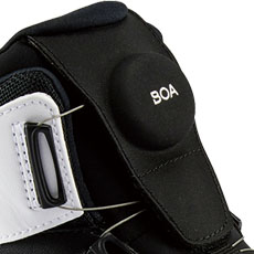 アシックス安全シューズ fcp304 BOA ダイヤル調節もできるダイヤルカバー