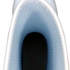 喜多 セーフティブーツ　b9-kr7030 裏地がないから水洗いOK 