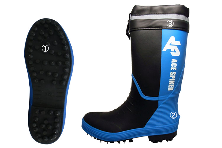 喜多 スパイク長靴　b9-kr7200 商品詳細