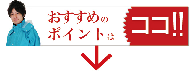 おすすめポイントはここ!