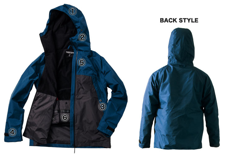 マック レインジャケット MK-as3990 商品詳細