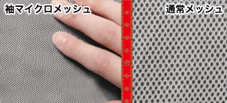 マイクロメッシュ素材