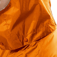 取り外せるフード