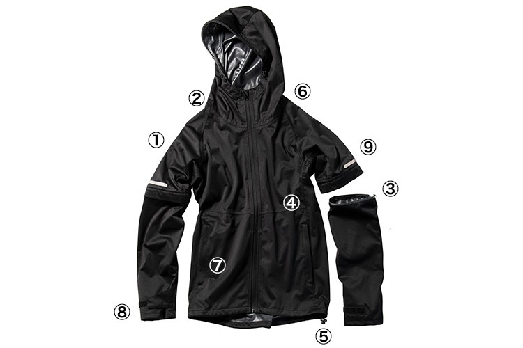 マック レインジャケット MK-AS830 商品詳細