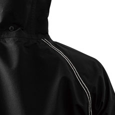 背面部分に反射糸を採用し、夜間の視認性を確保