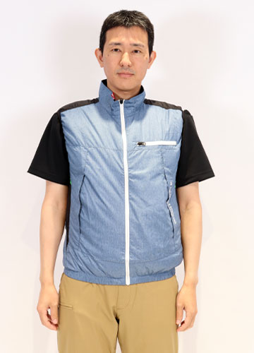 XL着用 膨らんでいる状態