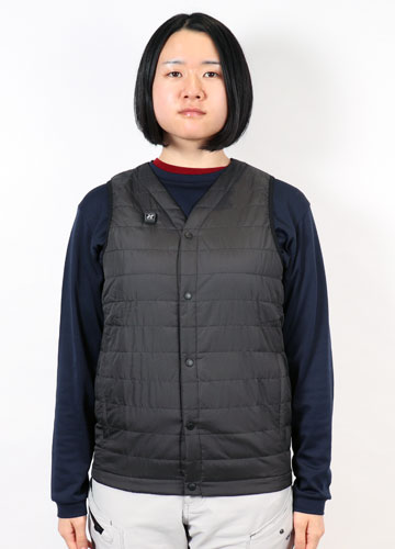 S着用 ヒーターベストのみ