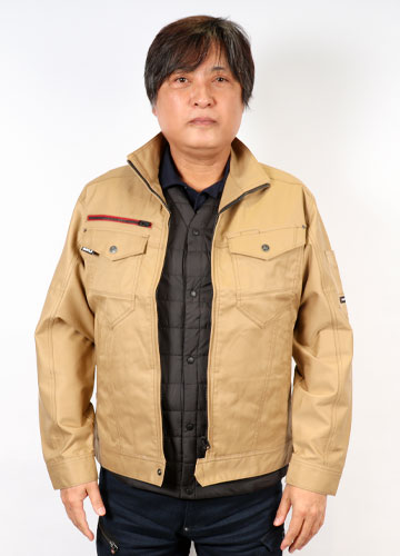 3L着用 アウターを着用