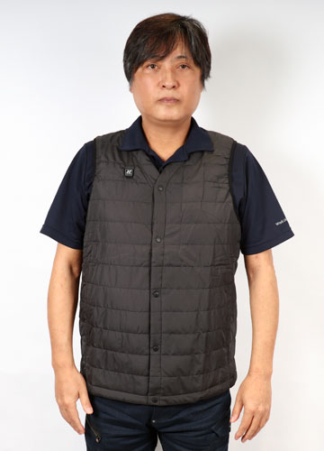 4L着用 ヒーターベストのみ