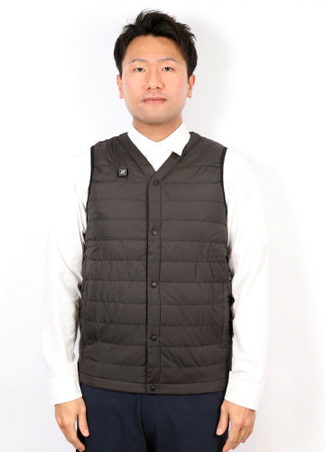 L着用 ヒーターベストのみ