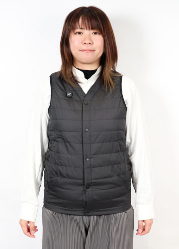 S着用 ヒーターベストのみ