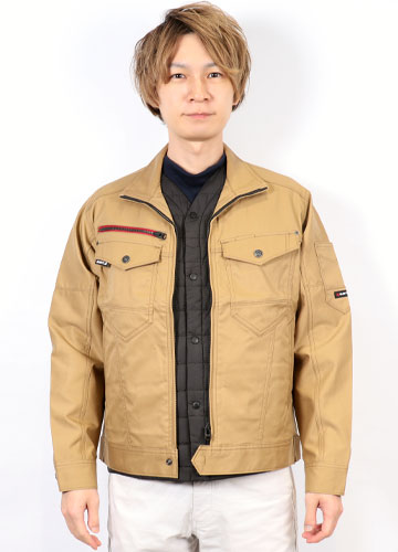 M着用 アウターを着用