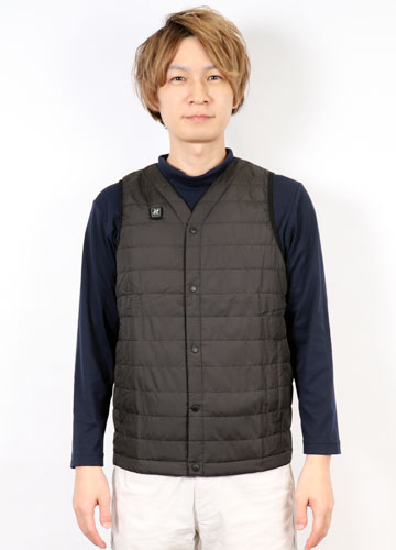 S着用 ヒーターベストのみ
