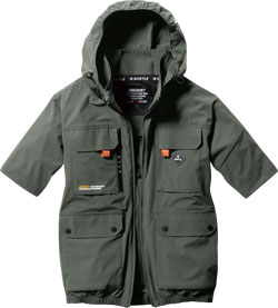 4/13までの出品 バートル 空調服 ハイバックAC2036 BURTLE バートル 2025年 春夏 半袖 空調ウェア AC2036