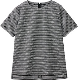 ボーダー/白×黒(2)