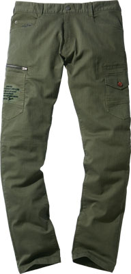 みぃ。☆ 春夏用]Jawin ストレッチノータックカーゴパンツ[男女兼用](01