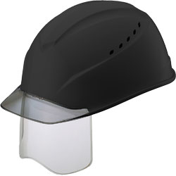 つや消し黒xグレーひさし(BKV2)