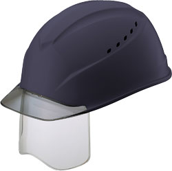 つや消し紺xグレーひさし(NVV2)