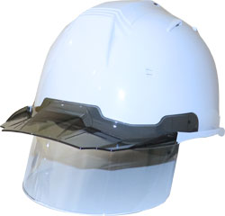 帽体 ABS製/ひさし PC製]ヘルメット SS29FSV型TP式RA(B5