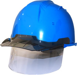 帽体 ABS製/ひさし PC製]ヘルメット SS29FSV型TP式RA(B5