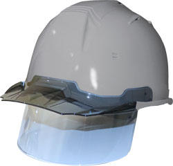 グレーxスモークひさし(85567SM)