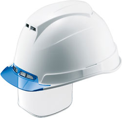 ホワイトxブルーひさし(W1V5)