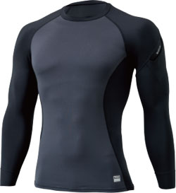 ブラックxチャコールグレー(92)