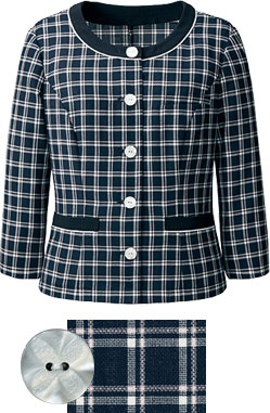 チェックネイビー(1)