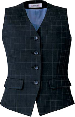 チェックネイビー