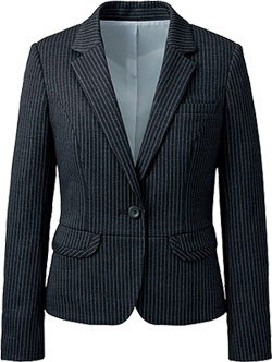 ストライプチャコールグレー(3)