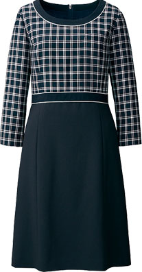 チェックネイビー(1)