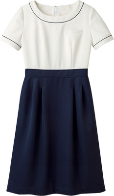 ネイビーxホワイト