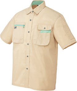 ライトベージュxグリーン(002)