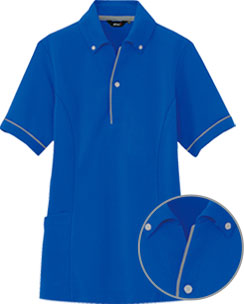 サイドポケットポロシャツ[男女兼用](61-7668) | アイトス株式