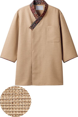 ベージュ×茶(723)