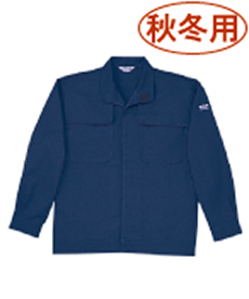 [秋冬用]電効切火ジャンパー[難燃性・JIS T8118適合] (01-2200)