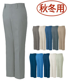 [秋冬用]エコ製品制電パンツ/3310(01-3310)