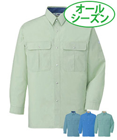 [通年]プレミアム形態安定長袖シャツ(01-34004)