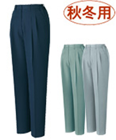 [秋冬用]エコストレッチレディースパンツ[女性用](01-41906)