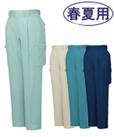 [春夏用]製品制電ワンタックカーゴパンツ[JIS T8118適合](01-44102)