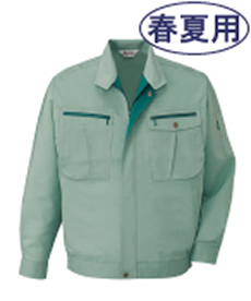 [春夏用]ストレッチ長袖ブルゾン(01-45900)